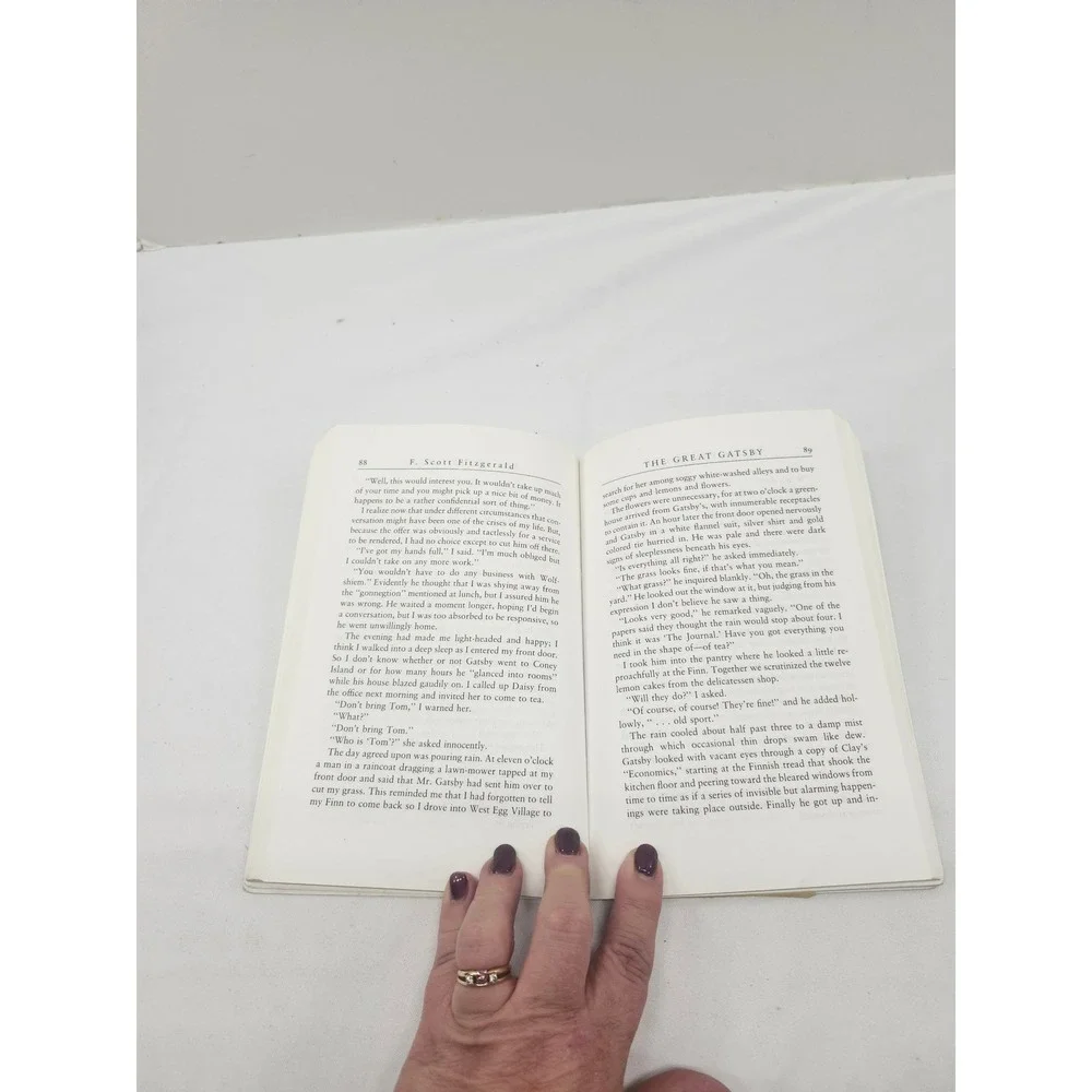 The Great Gatsby F Scott Fitzgerald 1995 Vintage Scribner Paperback Fiction